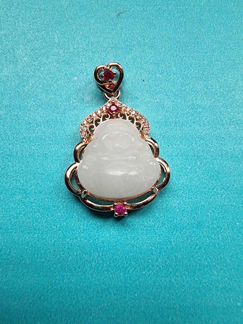 White sales buddha pendant