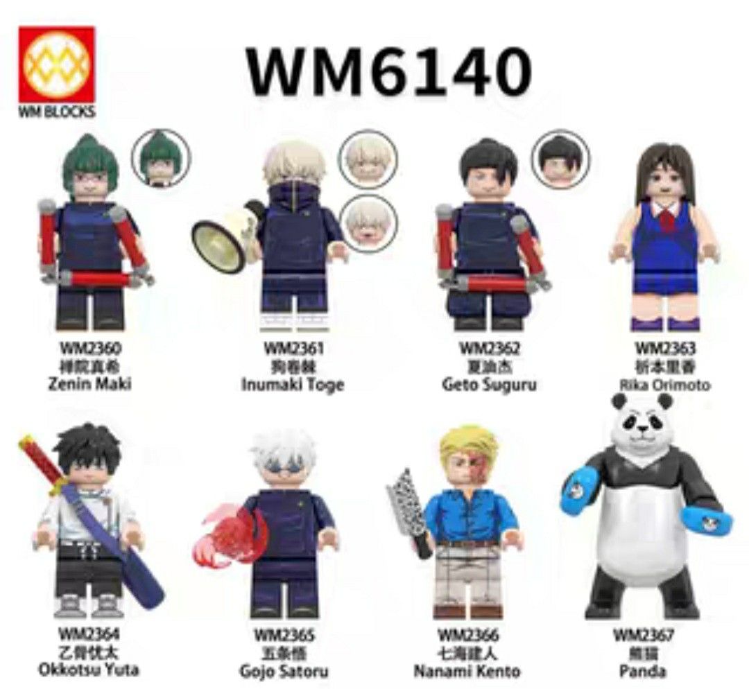 My hero hotsell academia lego minifigures