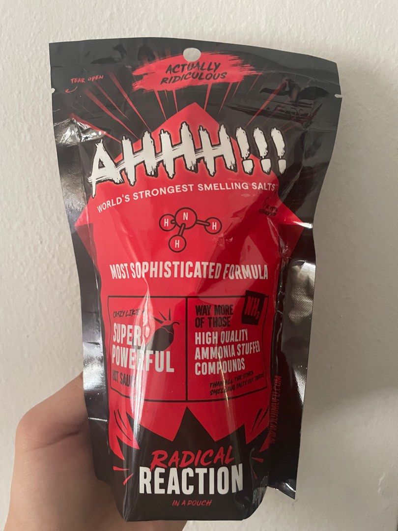 World's Strongest Smelling Salts, Health & Nutrition, Health Supplements, Sports & Fitness