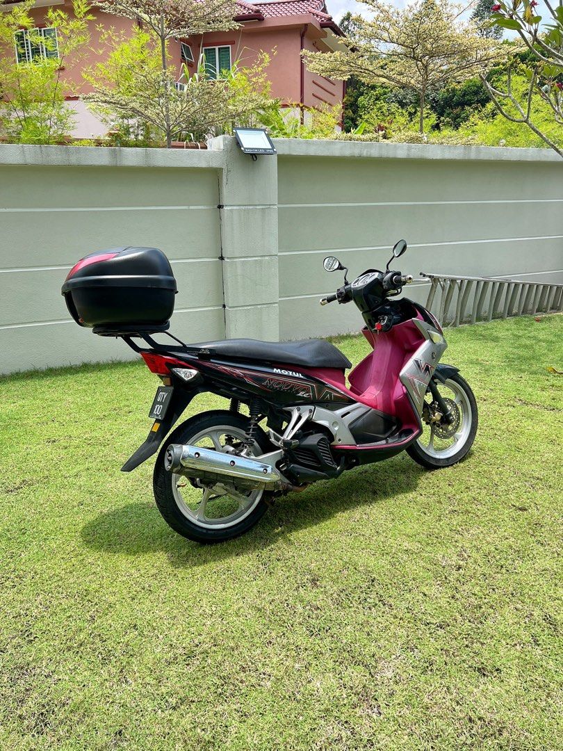 Yamaha Nouvo LC 135 with plate QTY100 Scooter, Motorbikes on Carousell