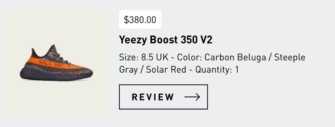 Adidas yeezy 8.5 review sales