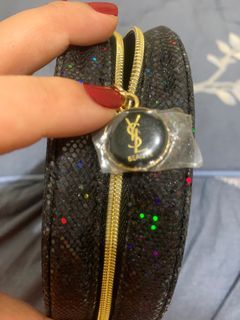 ✨YSL專櫃圓化妝包