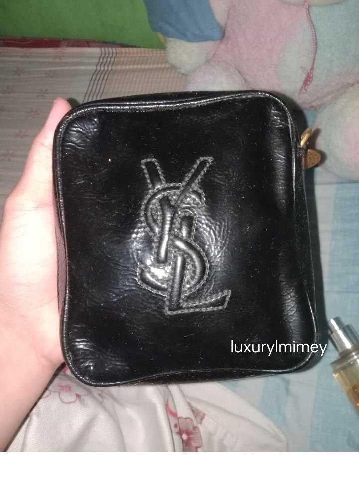 Ysl hot sale wristlet pouch