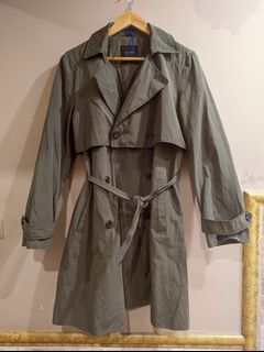 Zara Basic double breasted trench coat