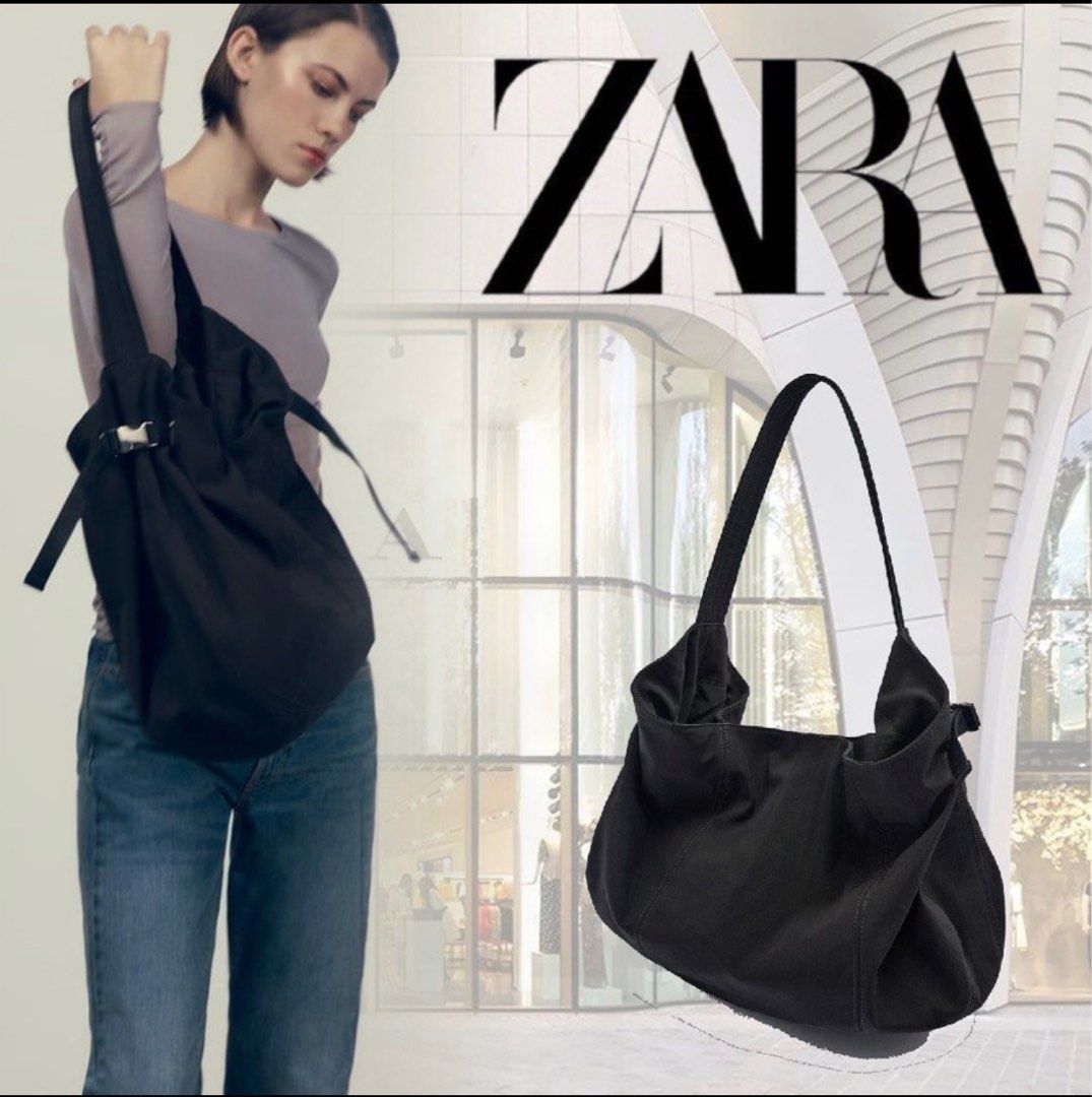 Zara nylon clearance bag
