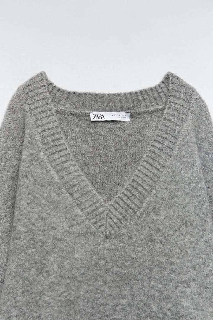 Zara Soft Knit Sweater Women s Fashion Tops Longsleeves on