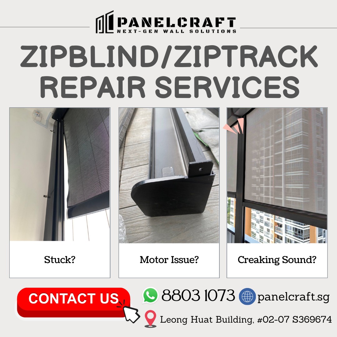 ZipBlind Repair Services ZipTrack Repair Services Motorized Blinds