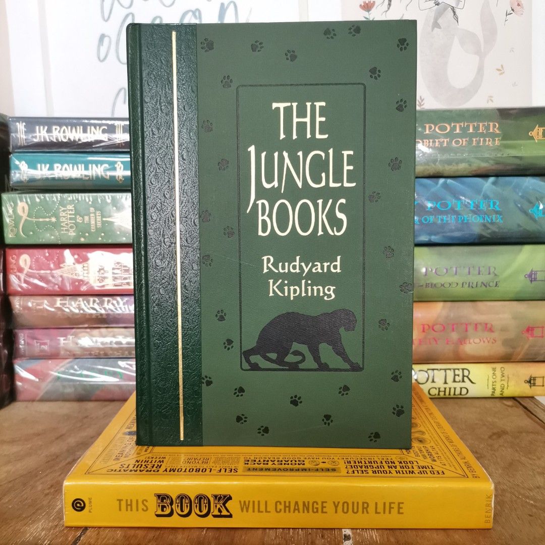 [1997] The Jungle Books by Rudyard Kipling [authentic, hard cover ...