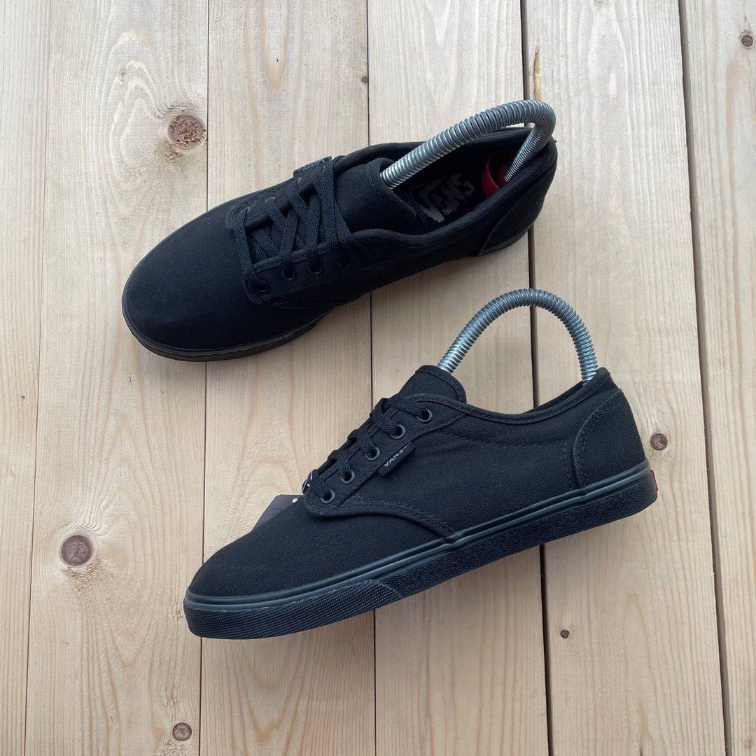 Vans Atw00d Lo Pro Triple Black 3.5UK 22.5cm RM5O Women s