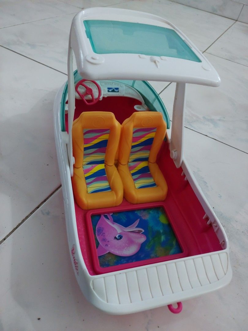 2016 Mattel Barbie Dolphin Magic Ocean View Boat 17.5