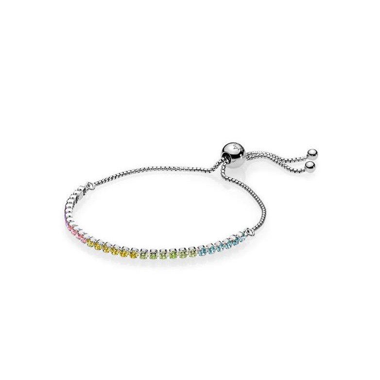 Rainbow bracelet pandora discount