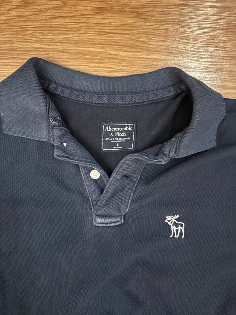 Abercrombie fitch polo tee for sale Men s Fashion Tops Sets