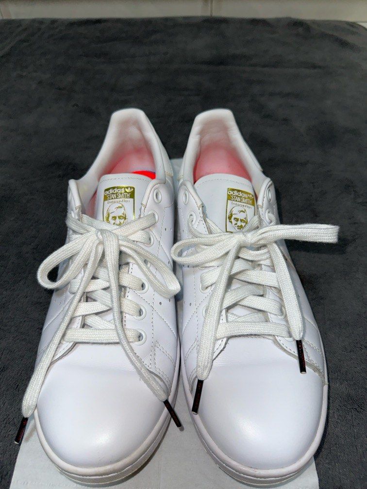 adidas stan smith gold silver
