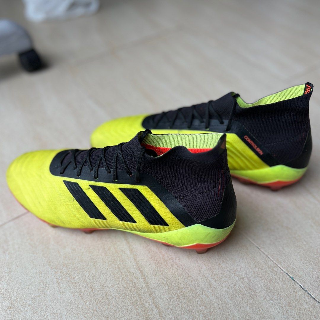 Adidas Predator 18.1 FG US9 Yellow