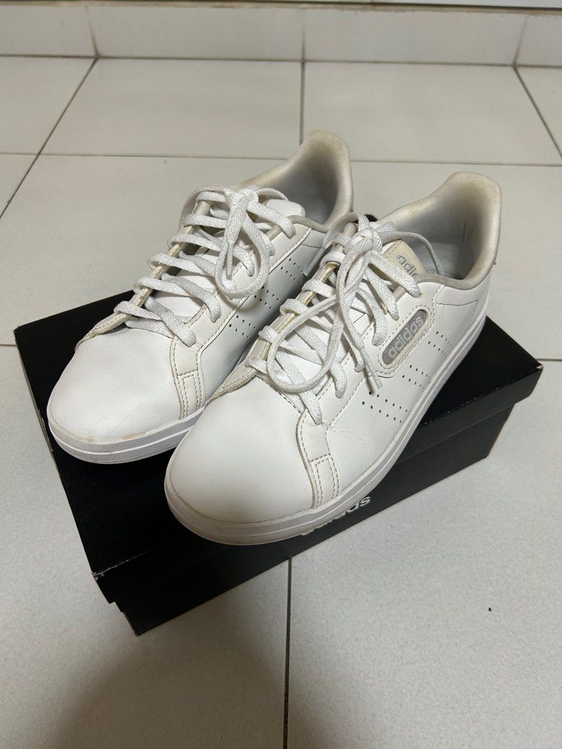 Adidas Tennis Courtpoint base women s Women s Fashion Footwear Sneakers on Carousell