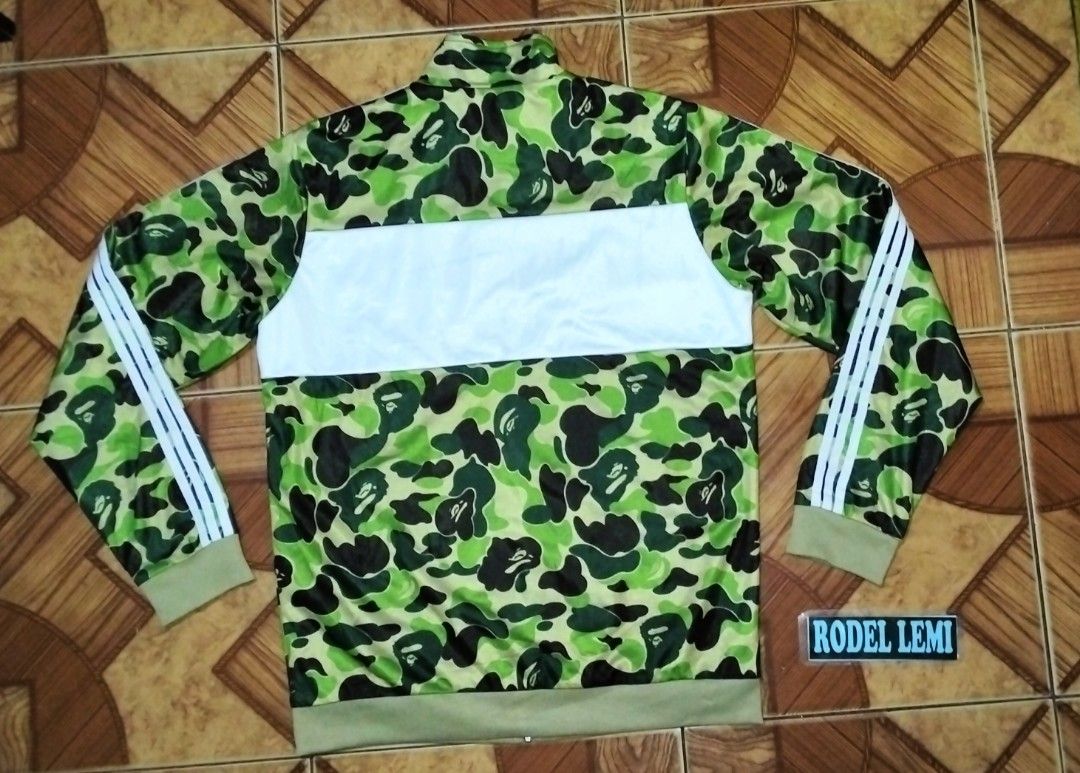 Adidas x bape jacket fake outlet
