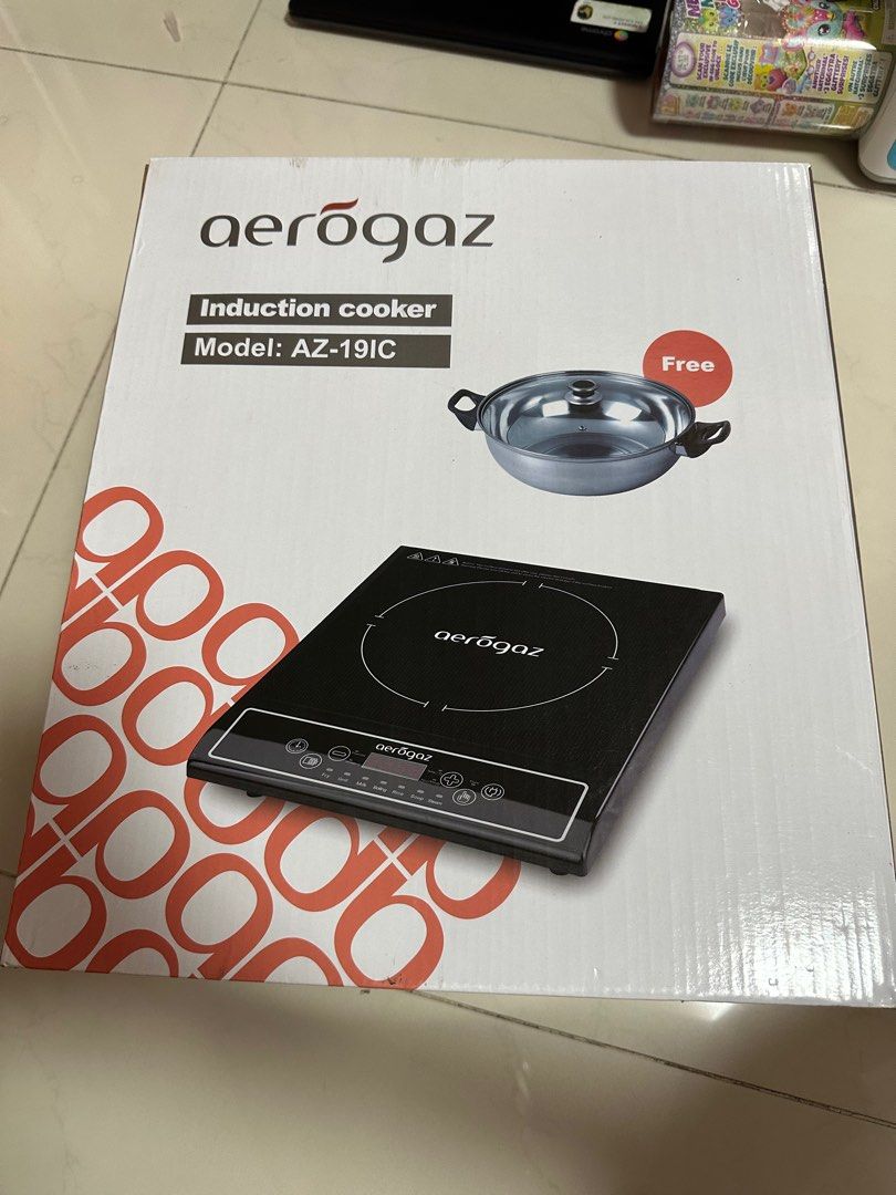 Aerogaz Induction Cooker, Furniture & Home Living, Kitchenware