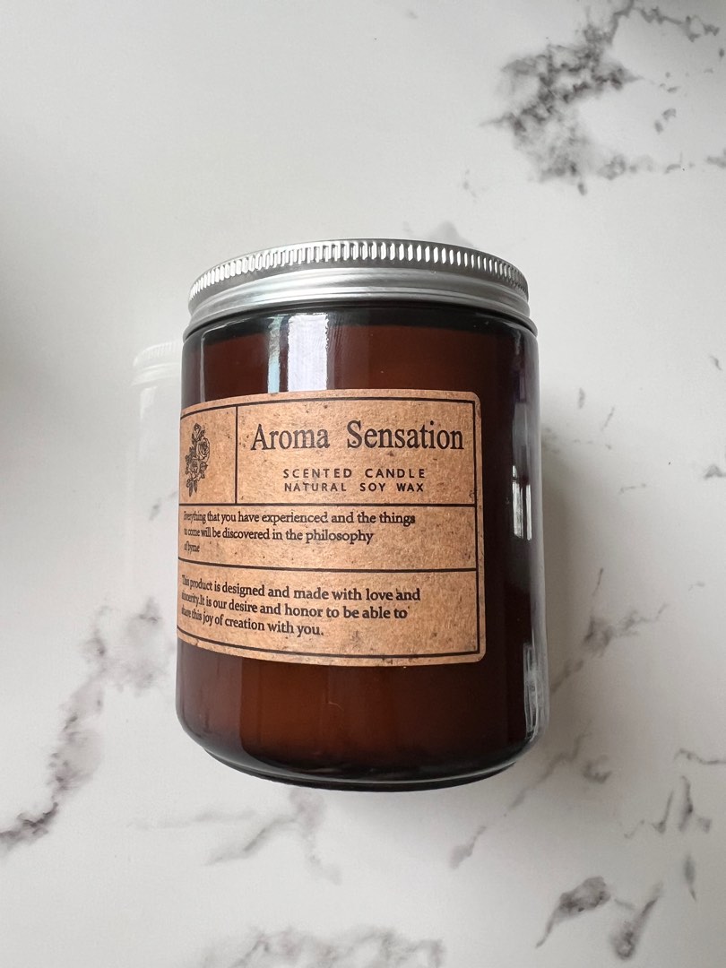 Aroma Sensation Scented Candles (200g), Furniture & Home Living, Home ...