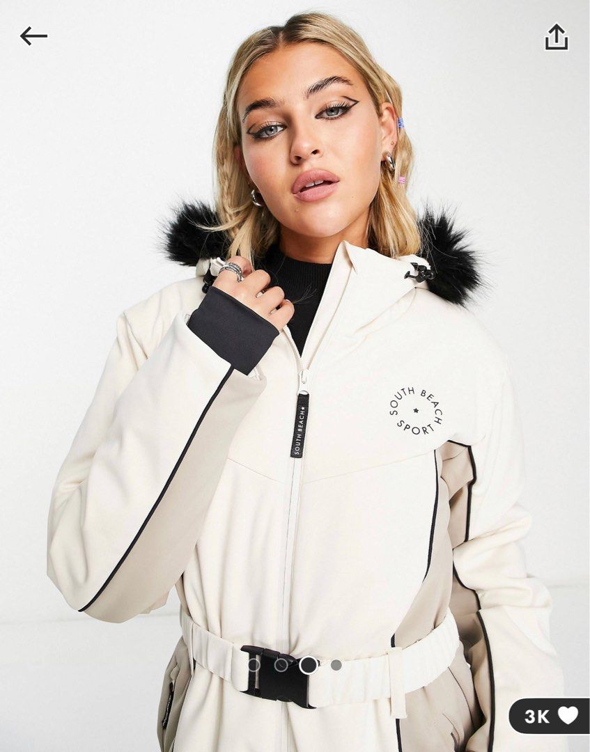 ASOS snowsuit skisuit southbeach Women s Fashion Activewear on