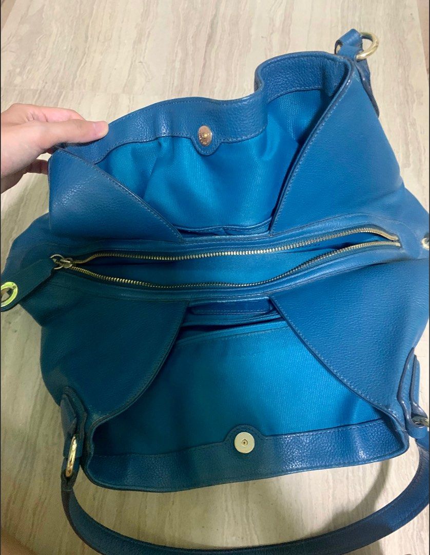 Coach edie blue discount