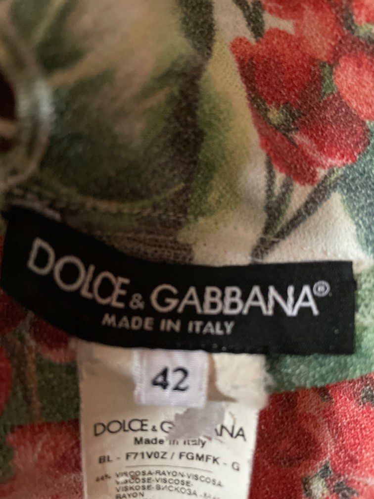 Dolce & gabbana authentic cheap tags