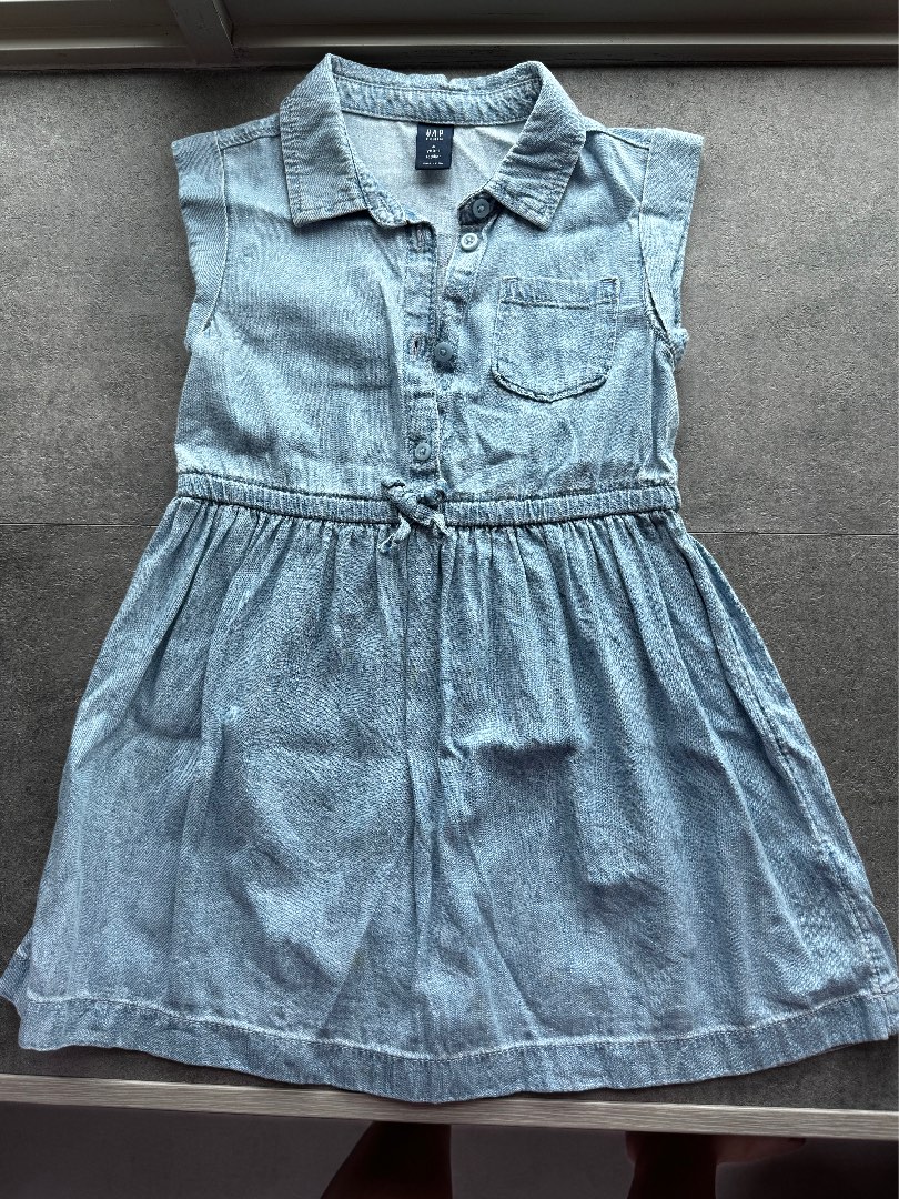 Baby gap hotsell denim dress