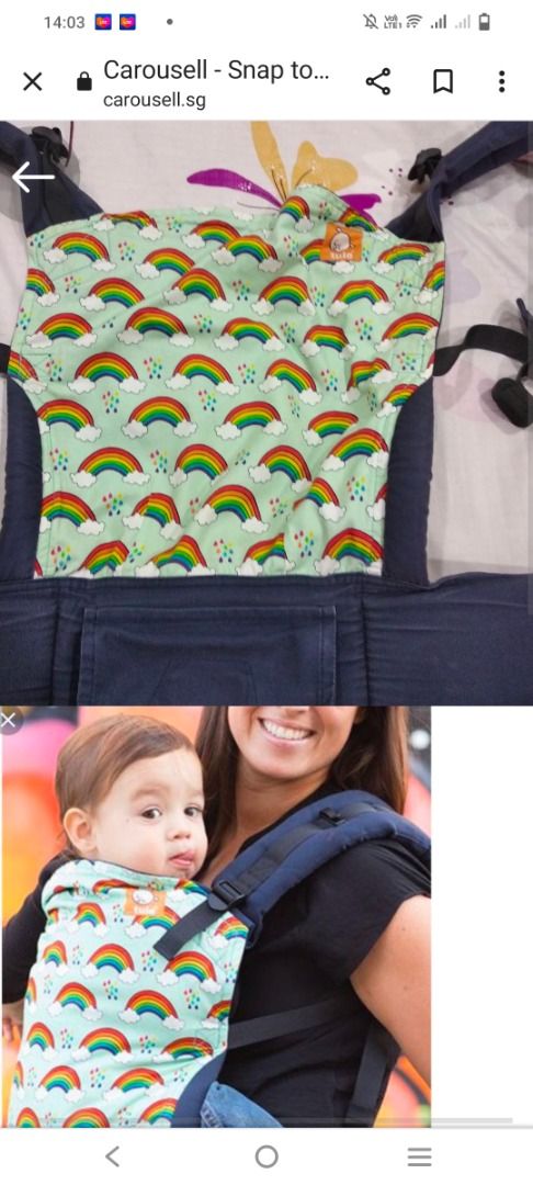Rainbow tula carrier best sale