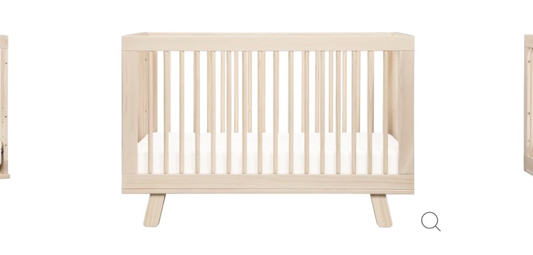 Babyletto Hudson 3in1 Convertible Crib with Toddler Bed Conversion