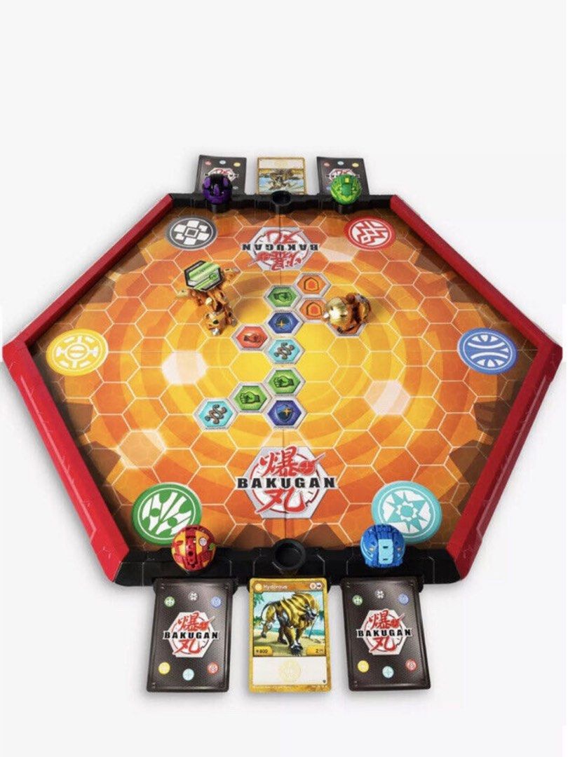 Bakugan Battle Arena Game Board with Exclusive Bakugan