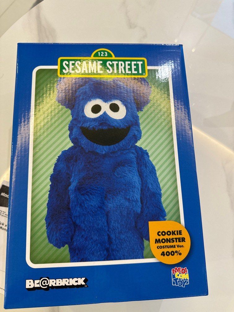 Bearbrick Sesame Street Cookie Monster Costume Version 2.0 4 main image 1