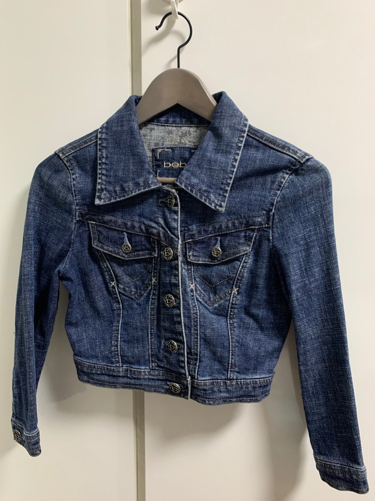 Bebe jean jacket on sale