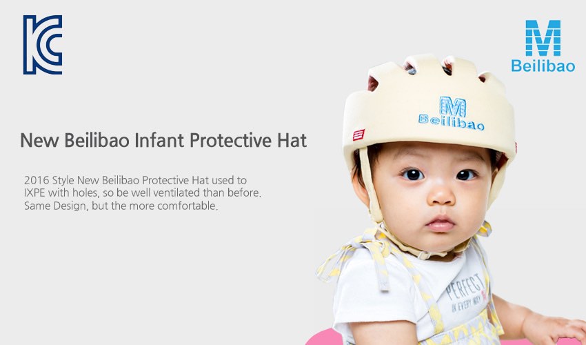 Beilibao Infant Protective Hat head protector baby Toddler helmet Safety Keeper lightweight comfort Headguard Soft Gear Adjustable Infant No Bumps