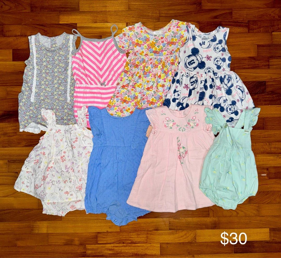 Bundle Of Clothes selling at $30, Babies & Kids, Babies & Kids Fashion on  Carousell