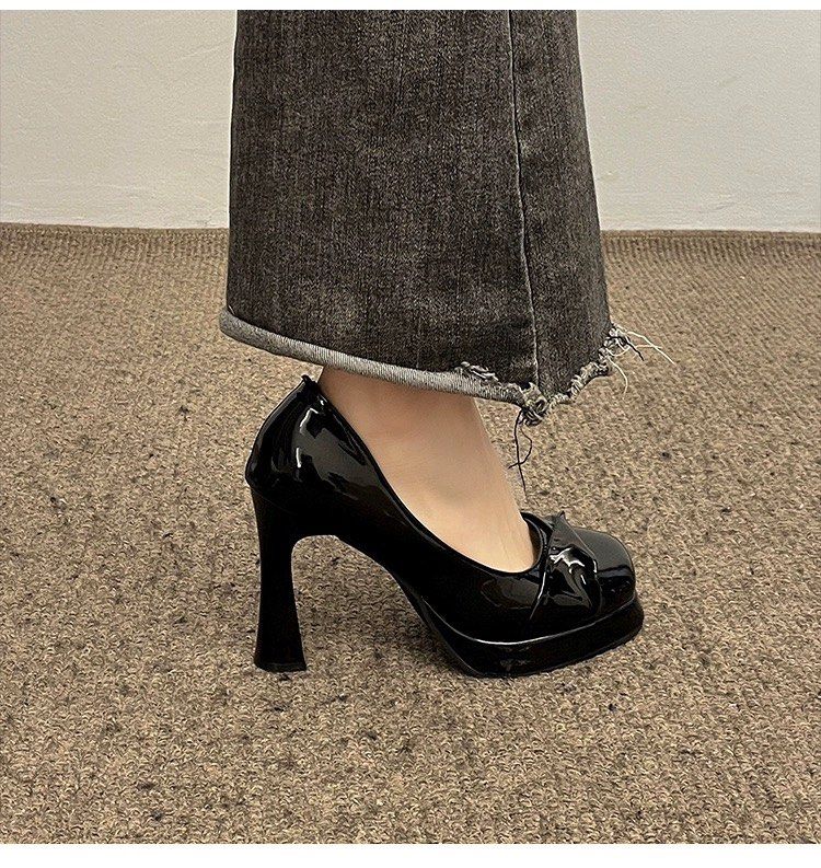 La Petite Coquette  Heels, Trendy high heels, Black high heels