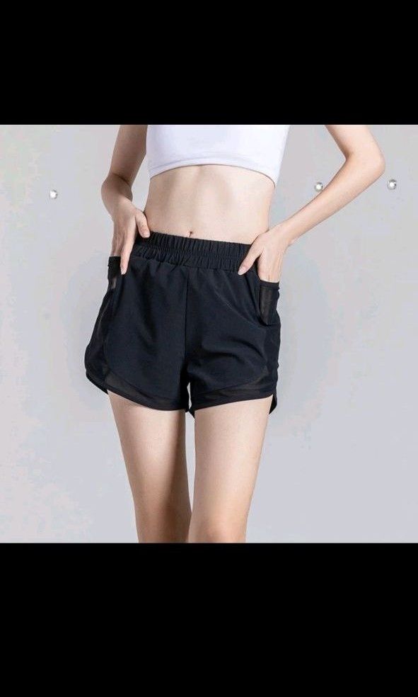 Black Sports Shorts