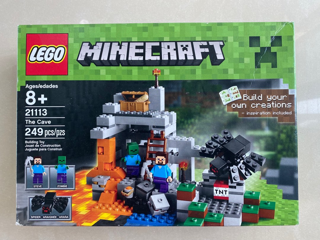 Lego minecraft shop cave update