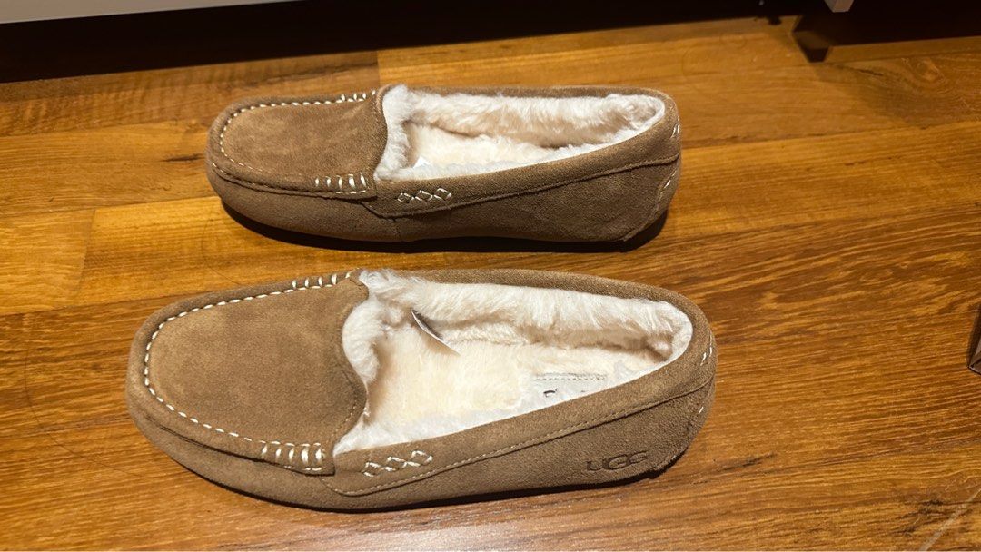 Ugg ansley slippers sales slate size 9