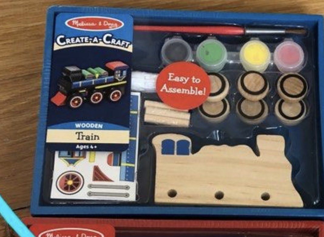 Melissa and doug paint train sales