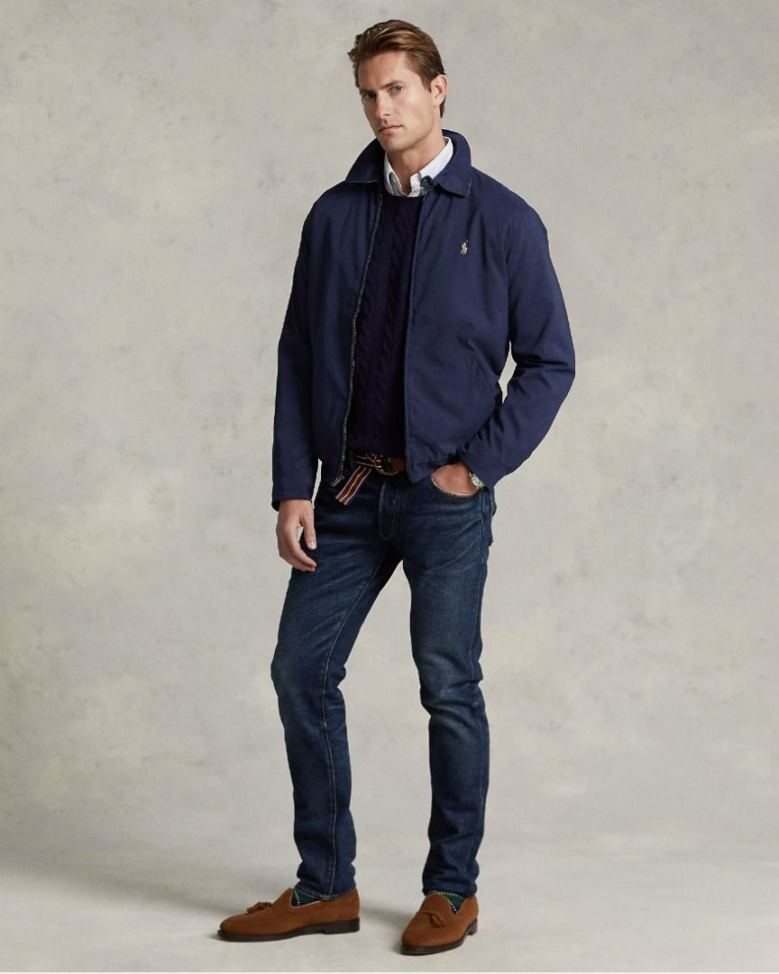 BRAND NEW Polo Ralph Lauren Bi Swing Jacket Navy size S Men s