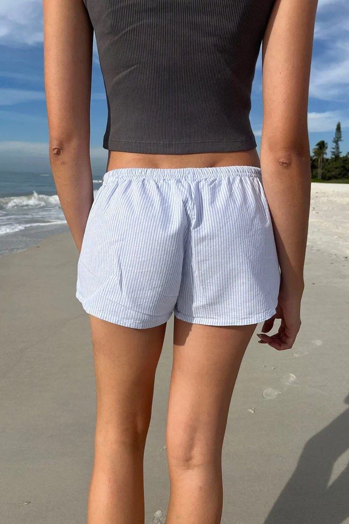Brandy melville white flowy shorts new arrivals