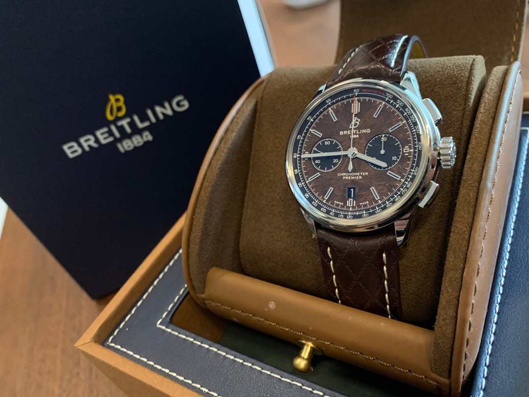 Breitling Premier Bentley Centenary Limited Edition Wood Dial
