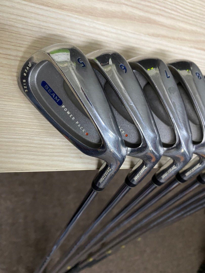 Bridgestone BEAM POWER PACK 7 Iron Regular Graphite Shaft BEAM Golf Grip