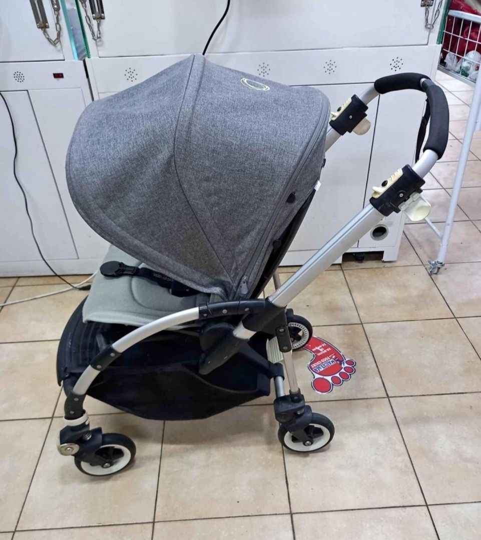 Bugaboo bee 3 grey melange hood sales