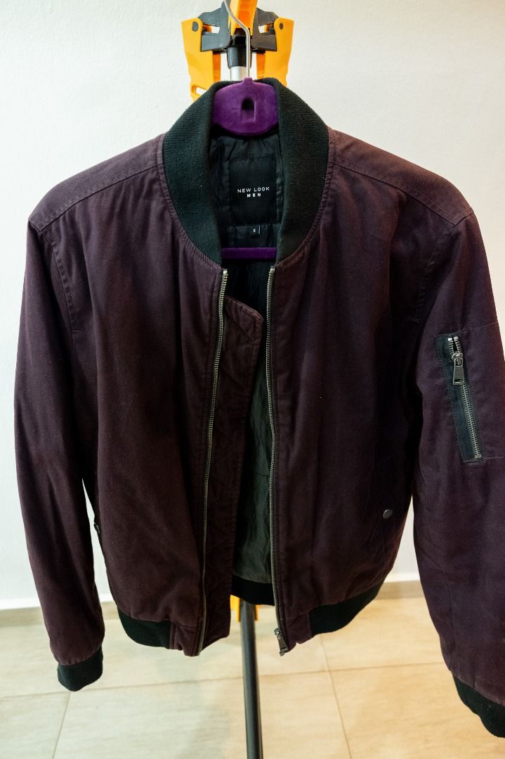Maroon best sale fall jacket