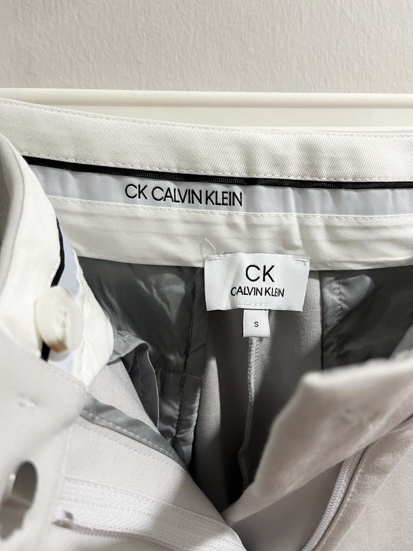 Calvin Klein Women's Beige Straight Leg Pants Size 10 BNWT