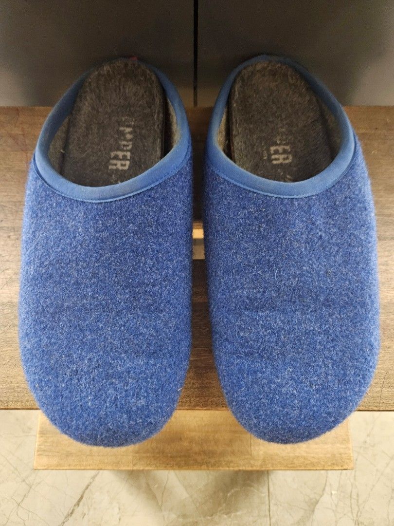 CAMPER WABI Blue Slippers Men s Fashion Footwear Flipflops and