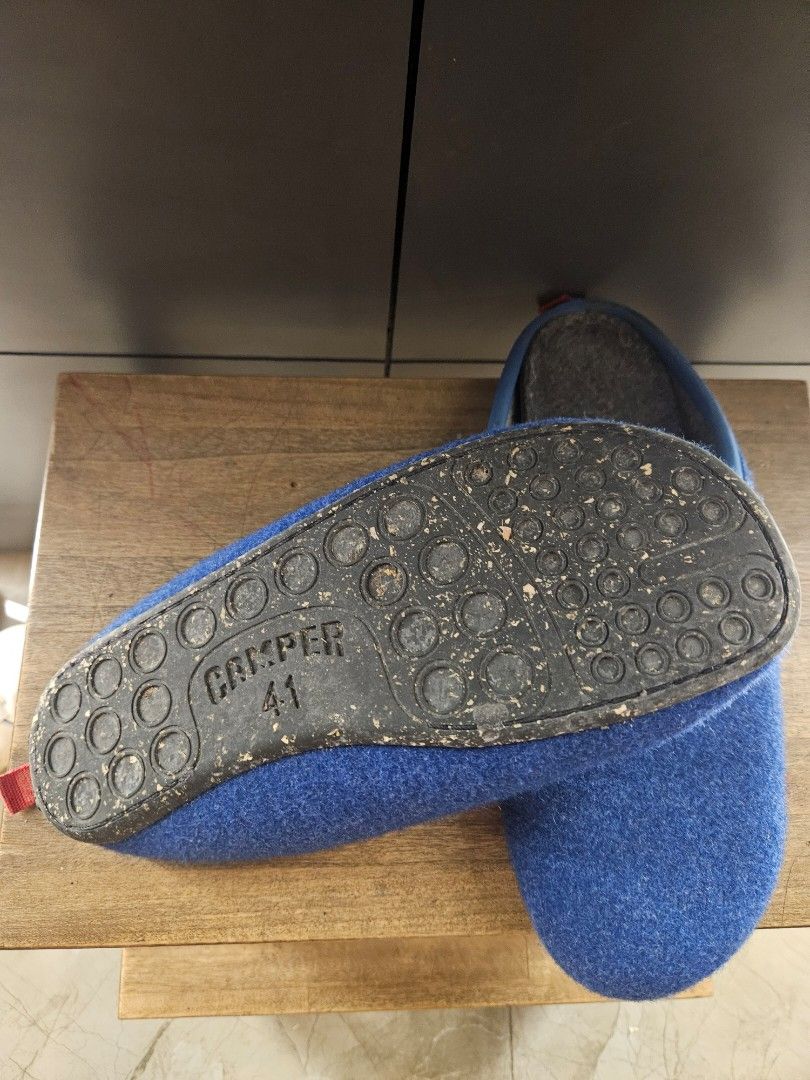 Mens blue slippers best sale