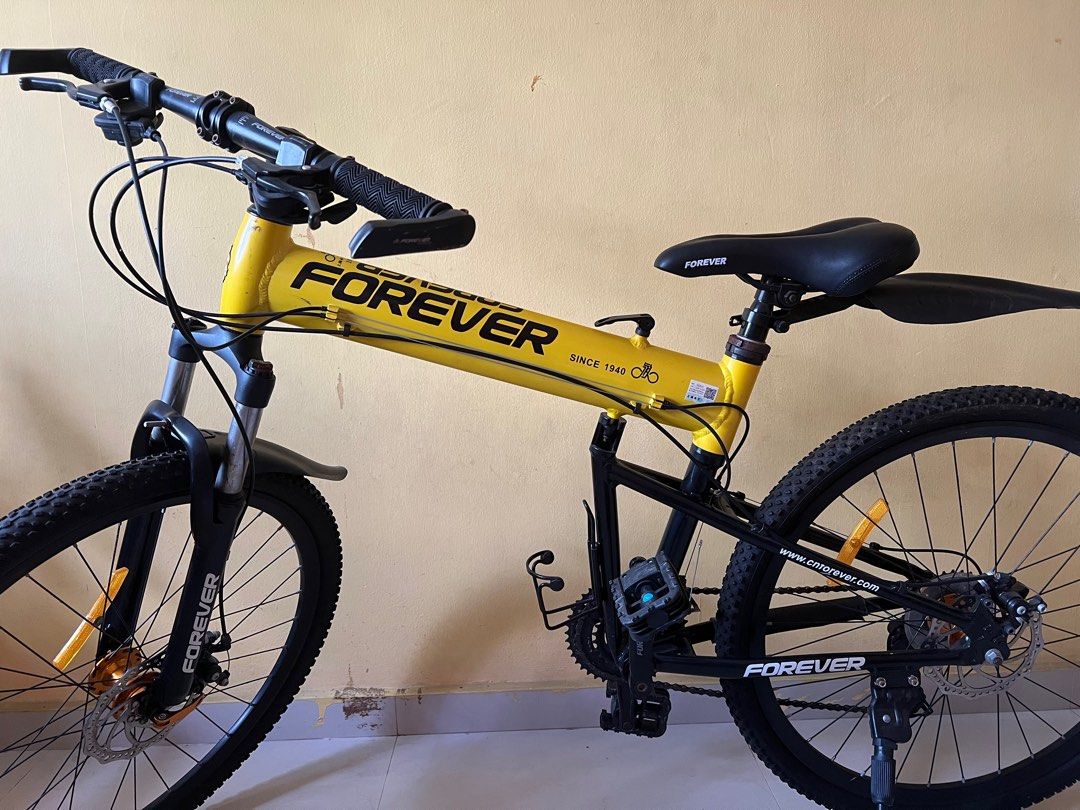 Can Nego Forever Foldable Mountain Bike with Lockout Fork 27 Speed