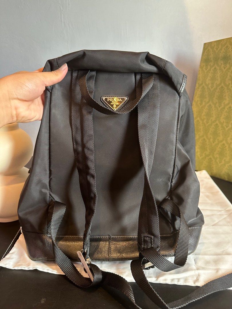 CAN NEGO PRADA Tessuto Drawstring Backpack