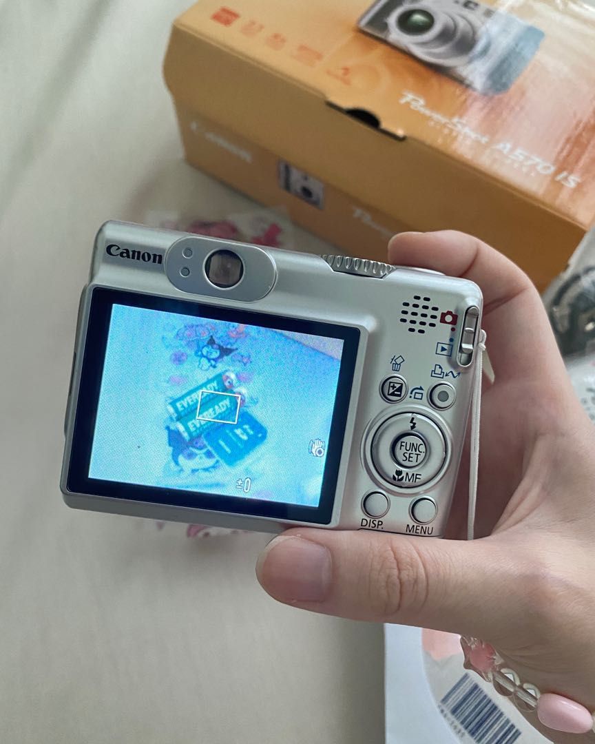 Canon PowerShot A570 IS CCD Camera, Photography, Cameras on Canon PowerShot A570 IS CCD Camera, Photography, Cameras on